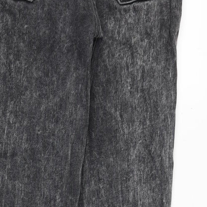 Mens UK Size 32 in River Island Regular Fit Skinny Grey Jeans