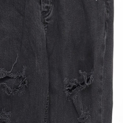 Mens UK Size 32 in River Island Regular Fit Skinny Grey Jeans