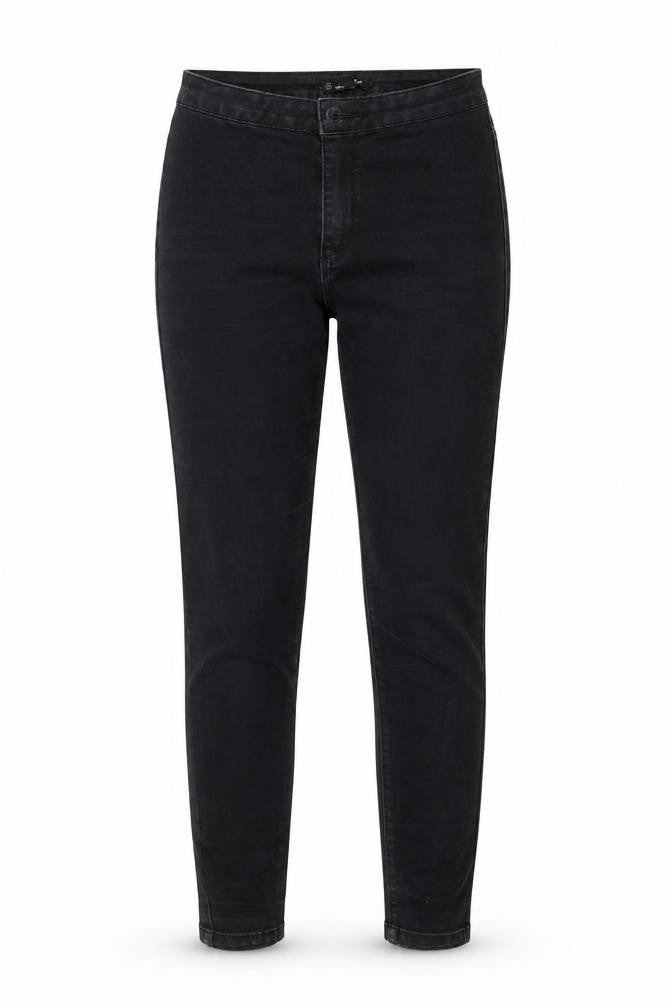 Womens UK Size 10 Missguided Regular Fit Skinny Black Jeans