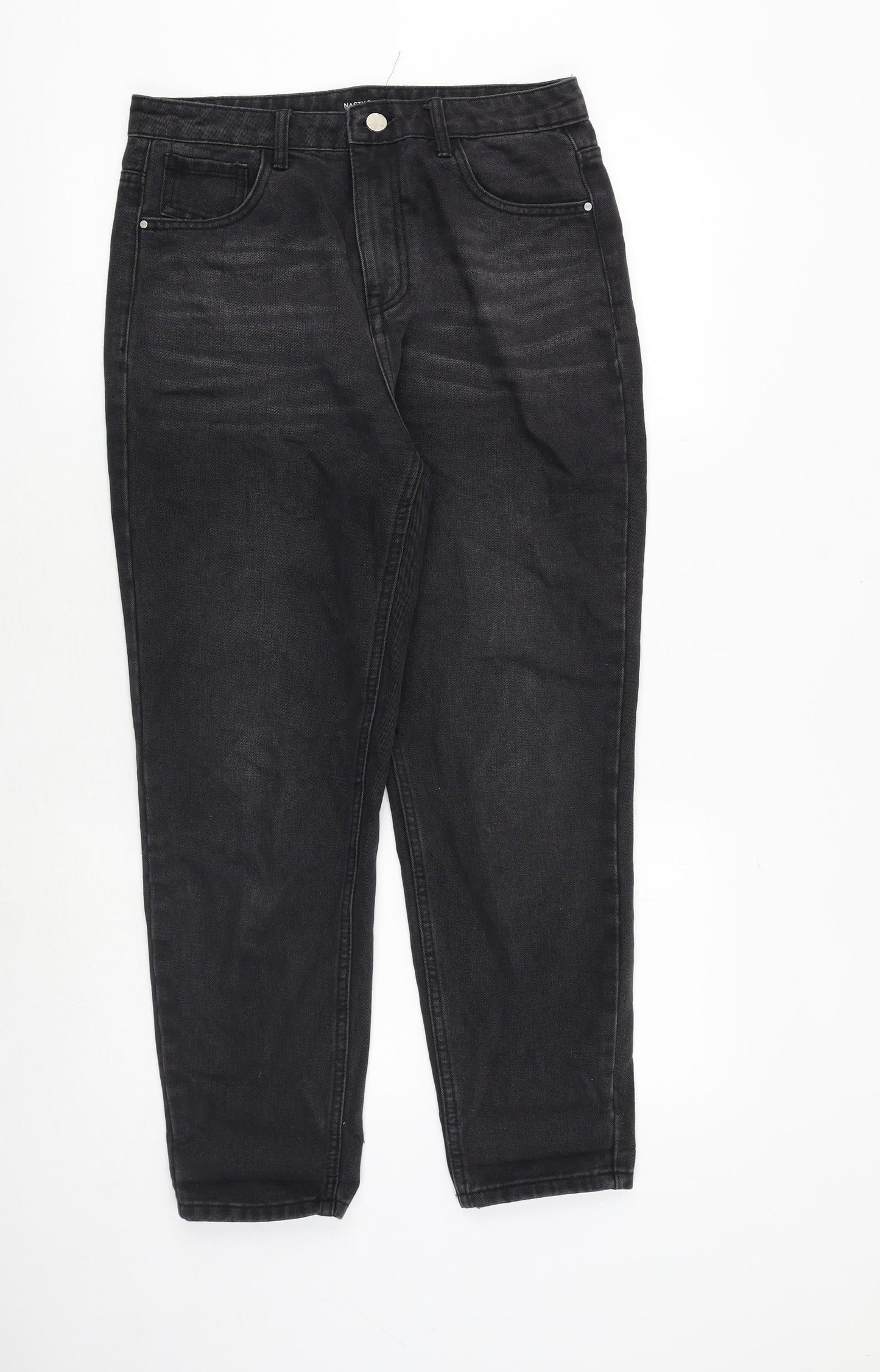 Nasty Gal Womens Black Cotton Skinny Jeans Size 31 in Regular Zip