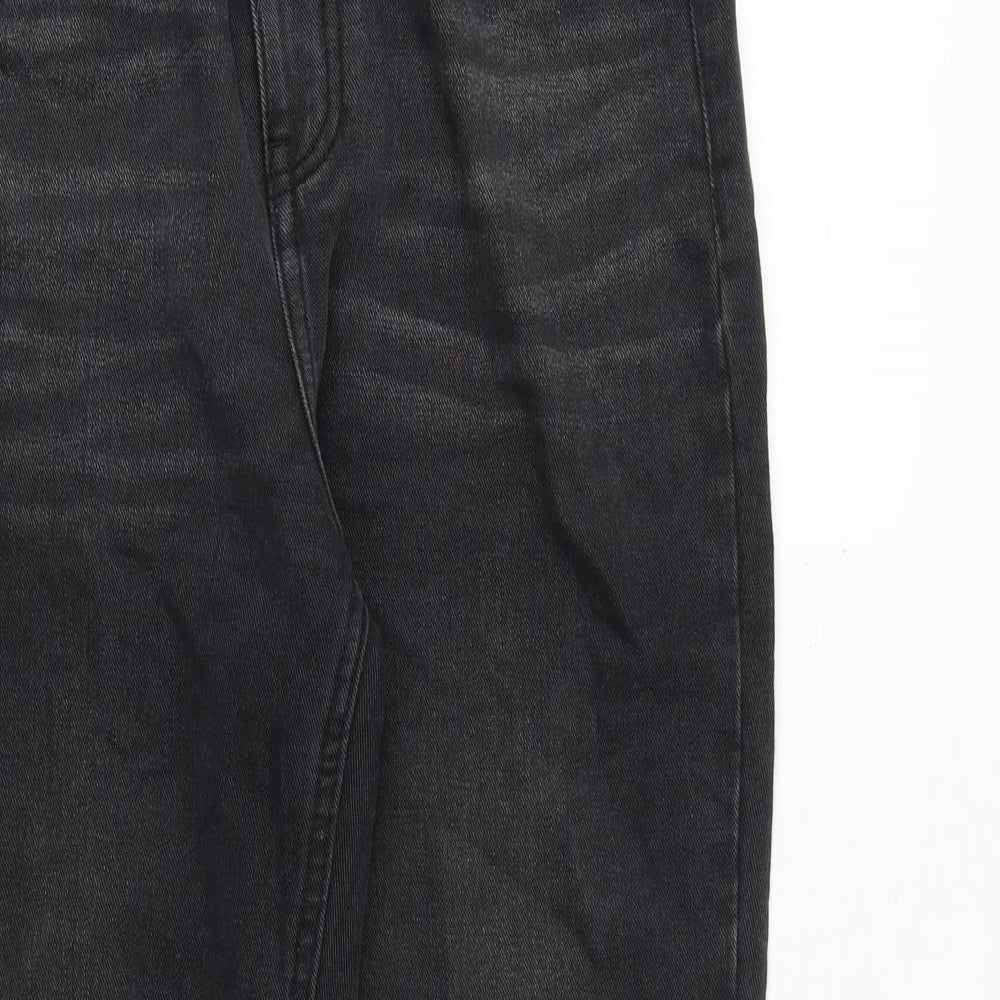 Nasty Gal Womens Black Cotton Skinny Jeans Size 31 in Regular Zip