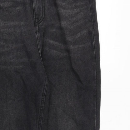 Nasty Gal Womens Black Cotton Skinny Jeans Size 31 in Regular Zip