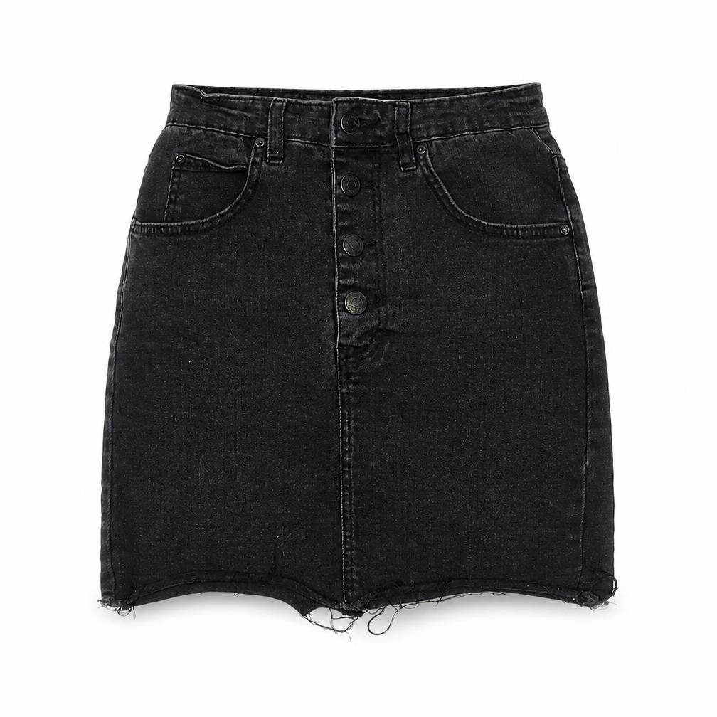 Womens UK Size S Pull&Bear A-Line Denim Skirt