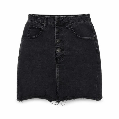 Womens UK Size S Pull&Bear A-Line Denim Skirt