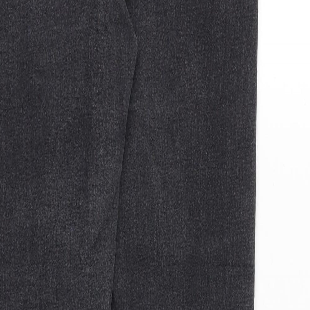 Topshop Womens Grey Cotton Skinny Jeans Size 32 in Regular Zip