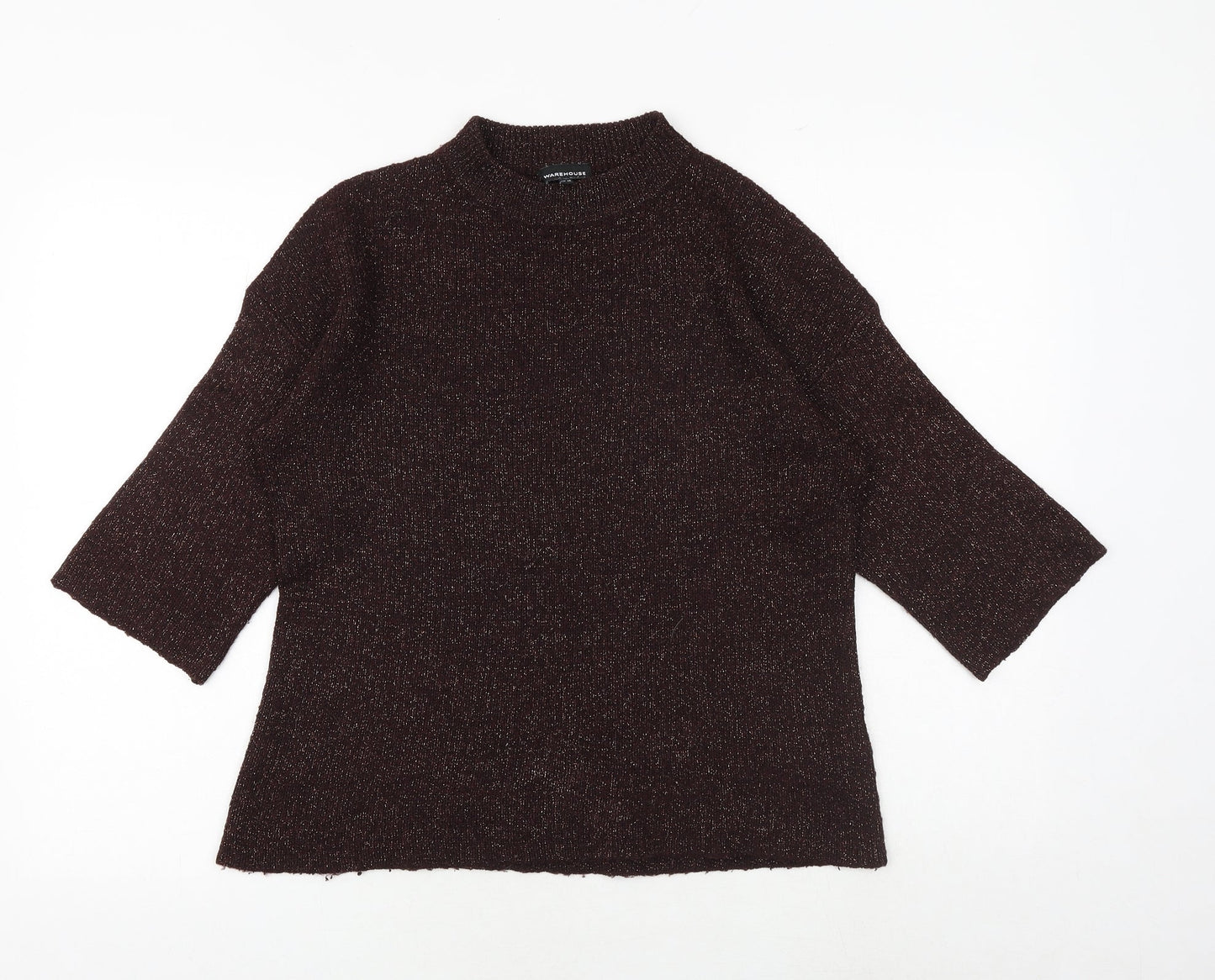 Womens UK Size 10 Warehouse Blue Pullover Jumper