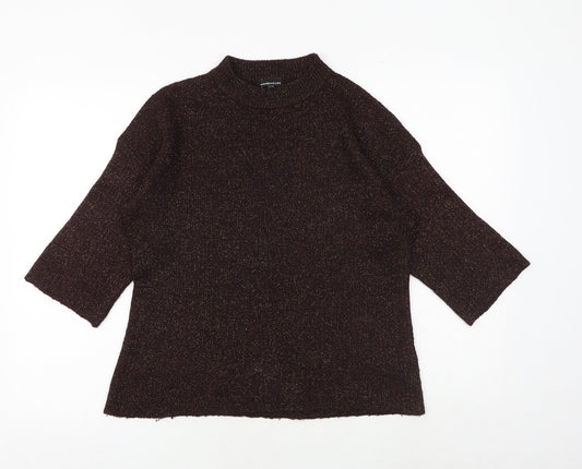 Womens UK Size 10 Warehouse Blue Pullover Jumper