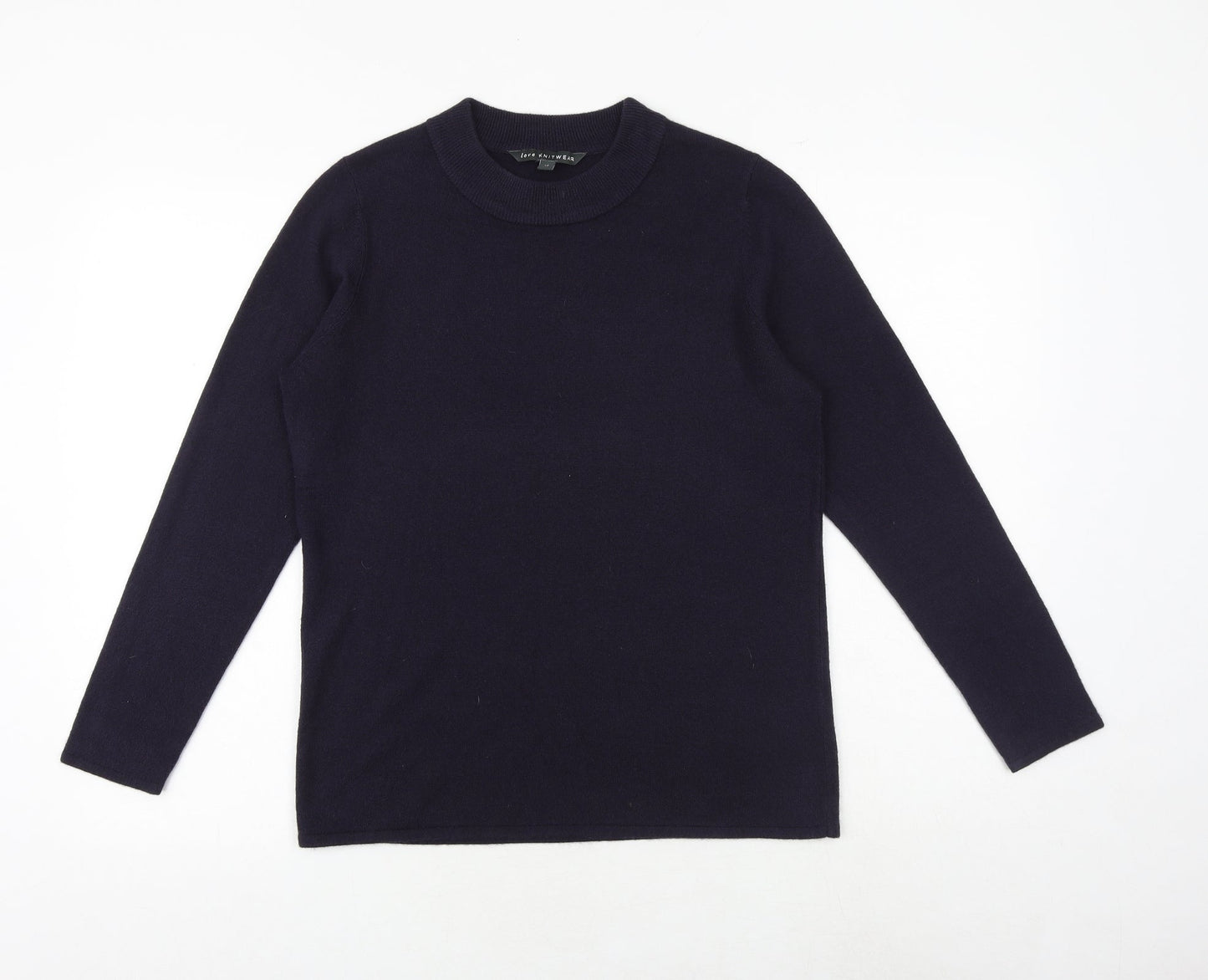 Womens UK Size 12 Bonmarché Blue Pullover Jumper