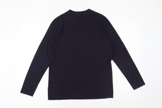 Womens UK Size 12 Bonmarché Blue Pullover Jumper