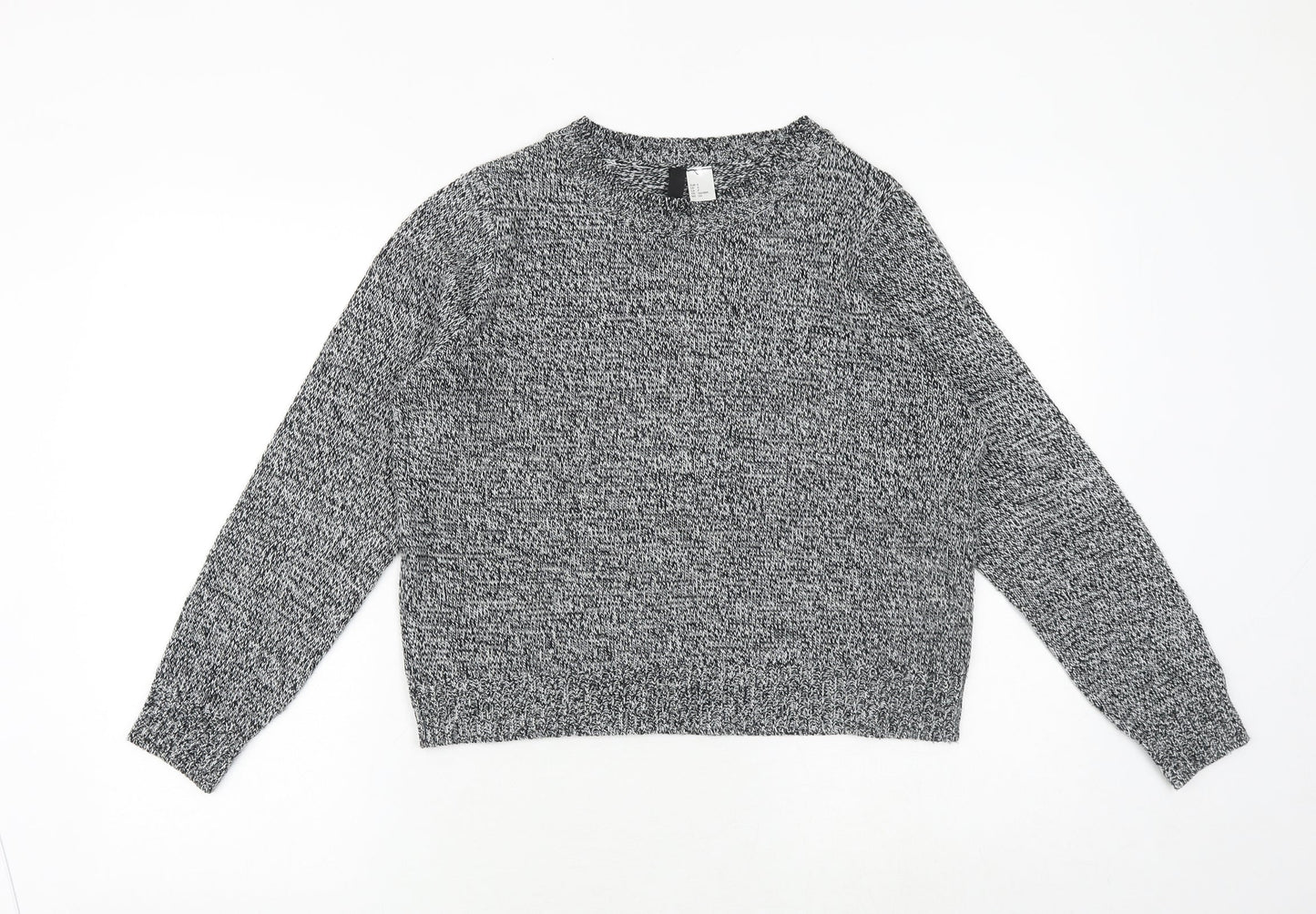 Womens UK Size S H&M Grey Pullover Jumper
