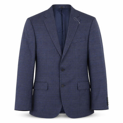 Mens UK Size 46 Marks and Spencer Regular Blue Suit Jacket