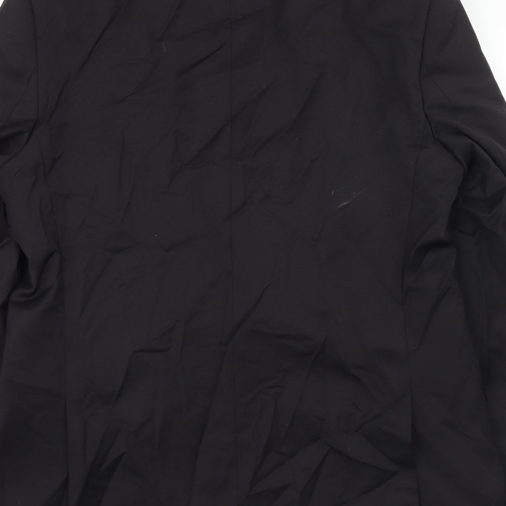 Mens UK Size 42 Marks and Spencer Regular Black Suit Jacket