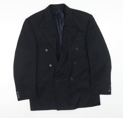 Mens UK Size 38 Corman Regular Blue Suit Jacket