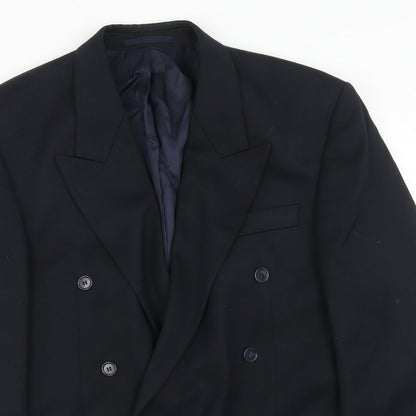 Mens UK Size 38 Corman Regular Blue Suit Jacket