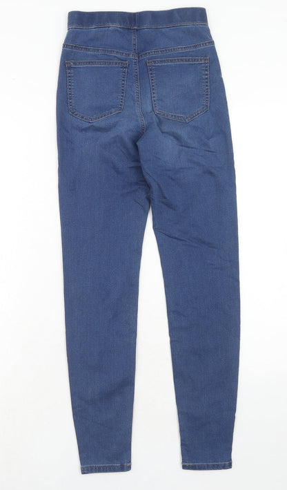 Womens UK Size 6 Marks and Spencer Regular Fit Jegging Blue Jeans