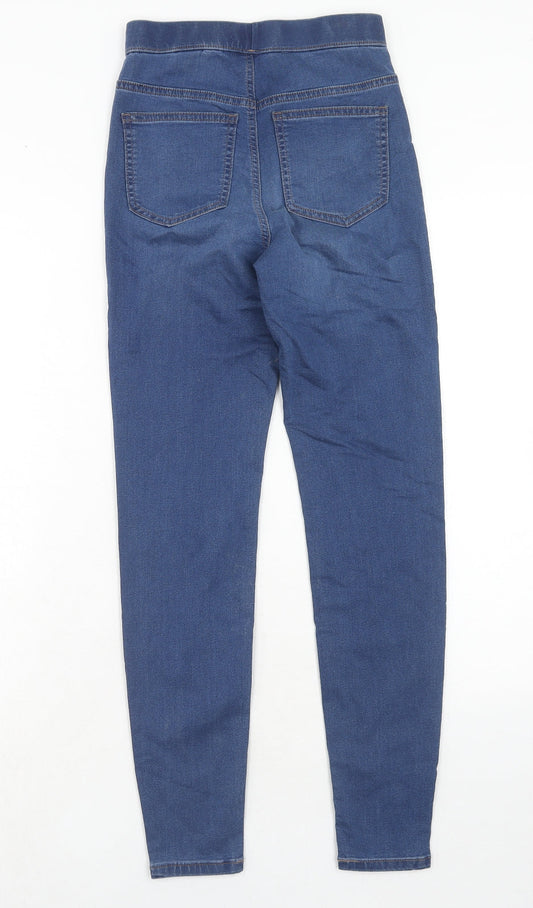 Womens UK Size 6 Marks and Spencer Regular Fit Jegging Blue Jeans