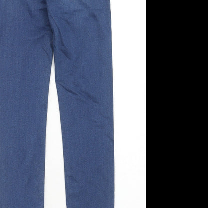 Womens UK Size 6 Marks and Spencer Regular Fit Jegging Blue Jeans