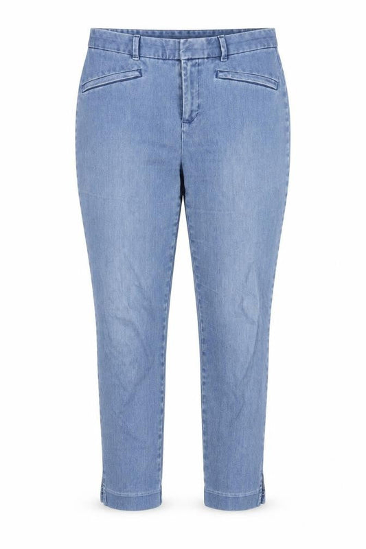 Womens UK Size 14 Gap Regular Fit Tapered Blue Jeans