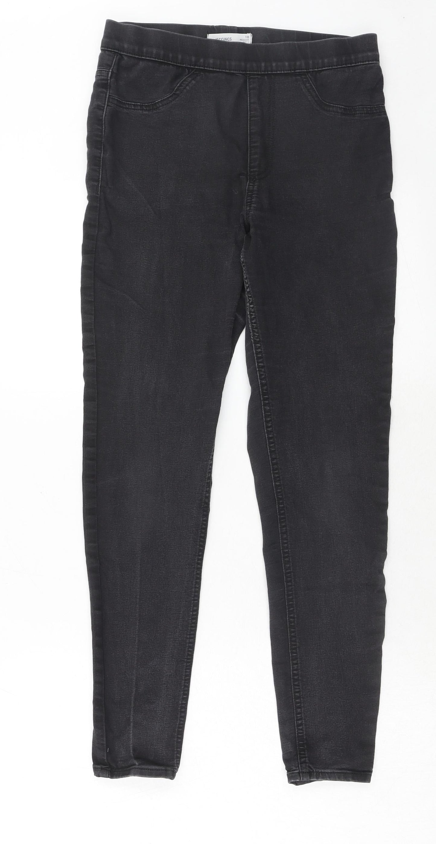Womens UK Size 10 Marks and Spencer Regular Fit Jegging Black Jeans