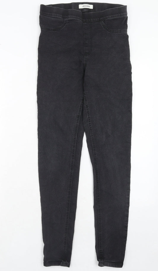 Womens UK Size 10 Marks and Spencer Regular Fit Jegging Black Jeans
