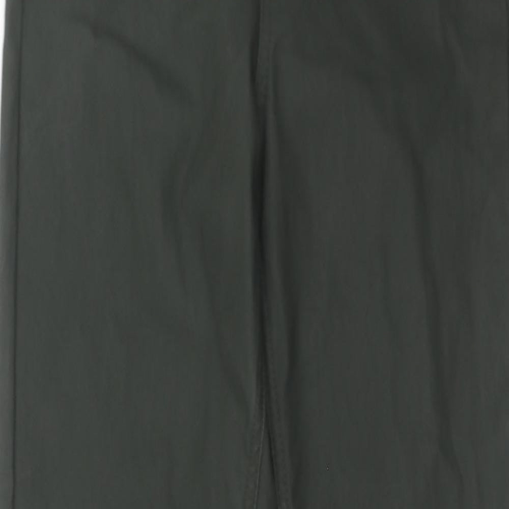 Womens UK Size 8 Marks and Spencer Regular Fit Jegging Green Trousers