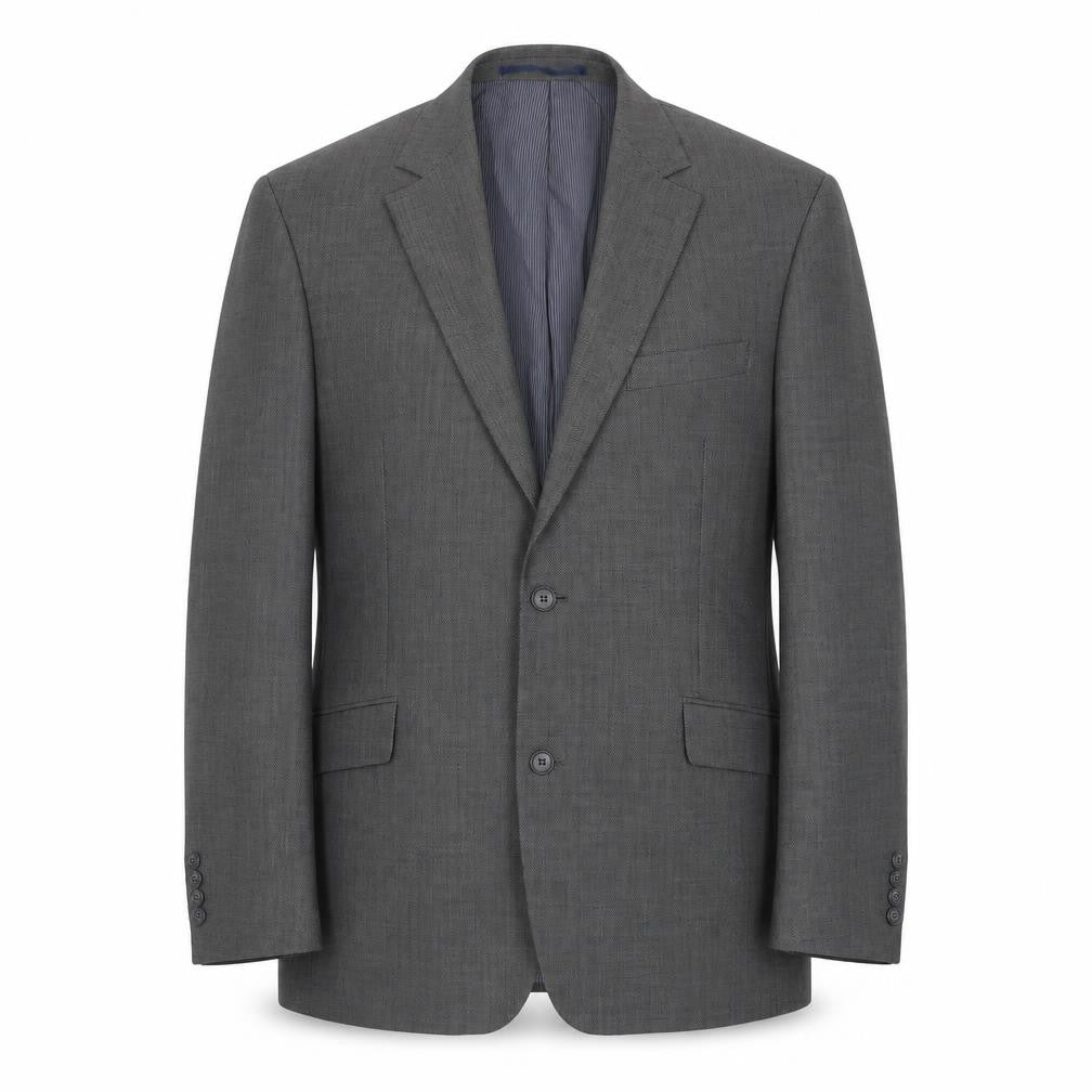 Mens UK Size 42 Daniel Hetcher Regular Grey Suit Jacket