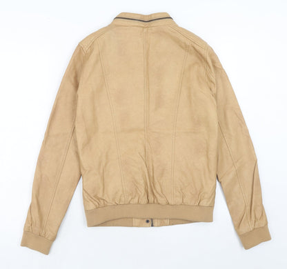 House Womens Brown Jacket Size L Zip