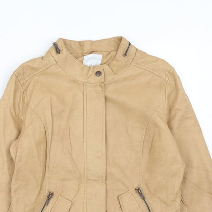 House Womens Brown Jacket Size L Zip