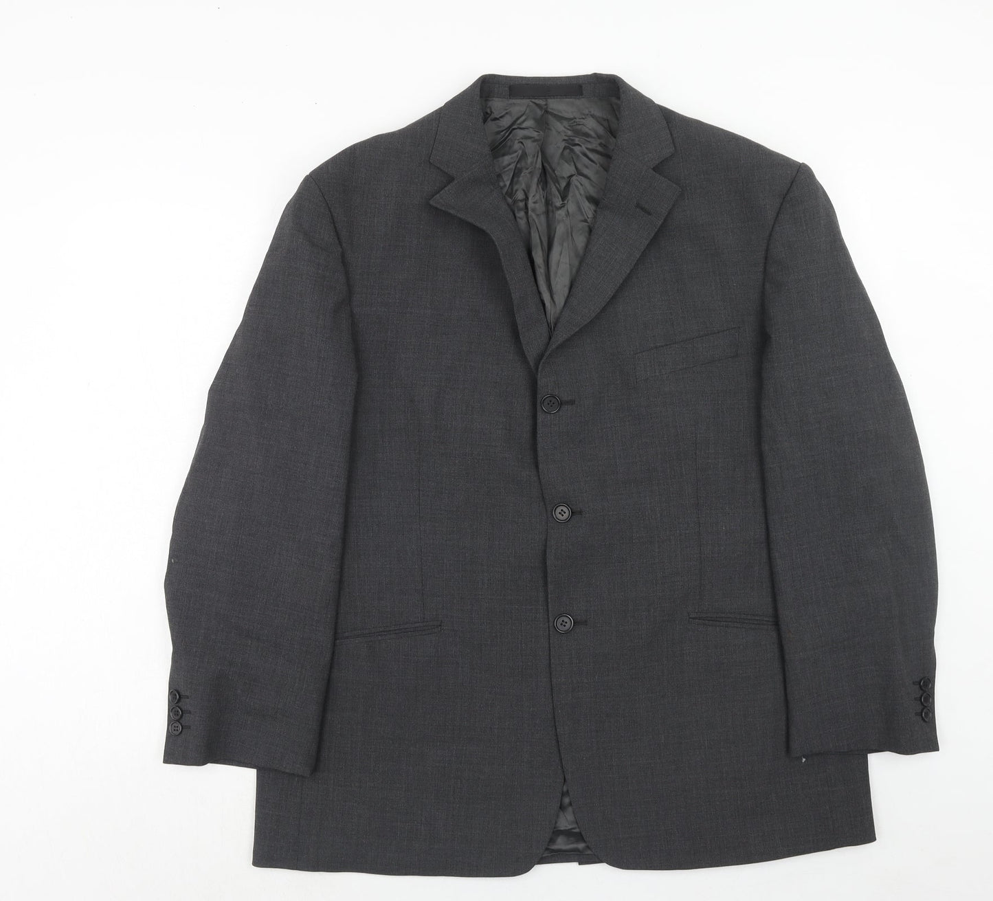 Mens UK Size 44 Marks and Spencer Regular Grey Suit Jacket