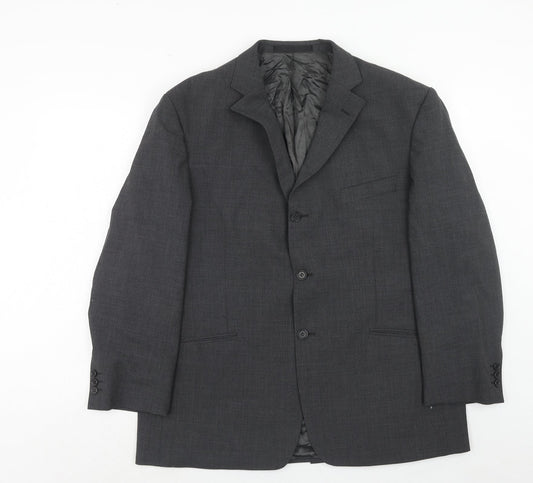 Mens UK Size 44 Marks and Spencer Regular Grey Suit Jacket