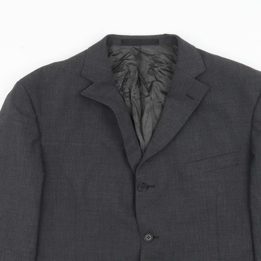 Mens UK Size 44 Marks and Spencer Regular Grey Suit Jacket
