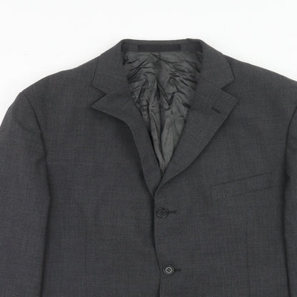 Mens UK Size 44 Marks and Spencer Regular Grey Suit Jacket