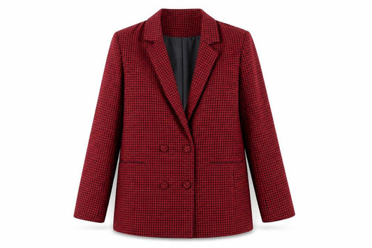 Womens UK Size M Stradivarius Regular Red Suit Jacket