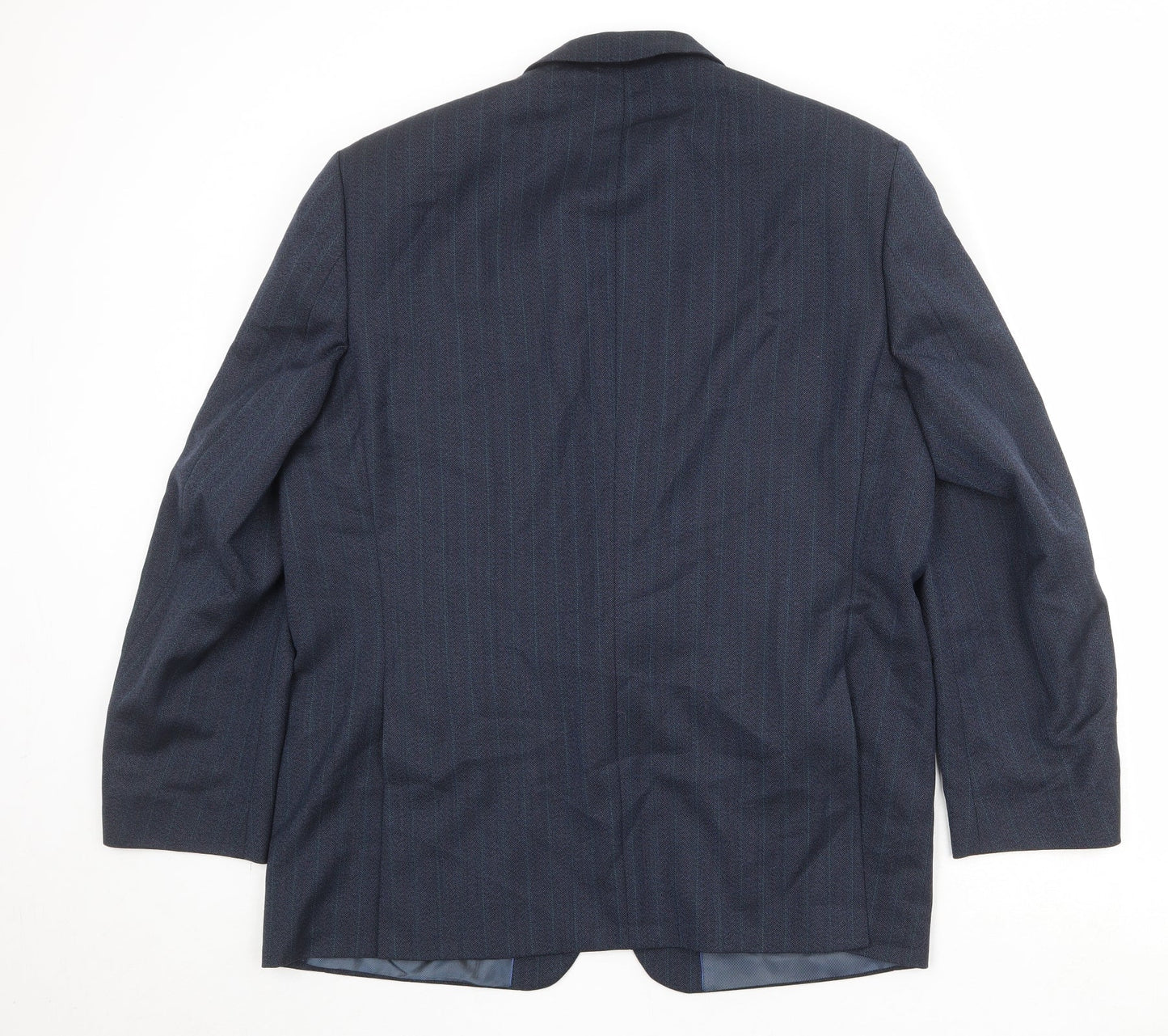 Mens UK Size 44 Greenwoods Regular Blue Suit Jacket