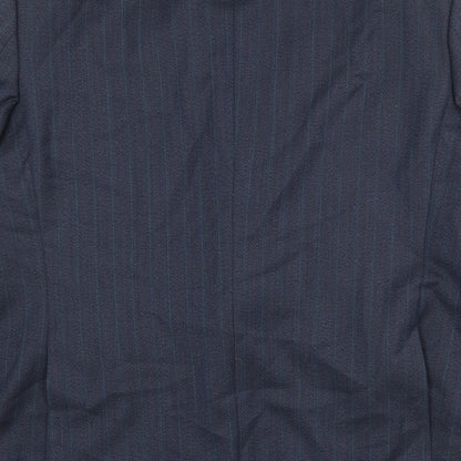 Mens UK Size 44 Greenwoods Regular Blue Suit Jacket