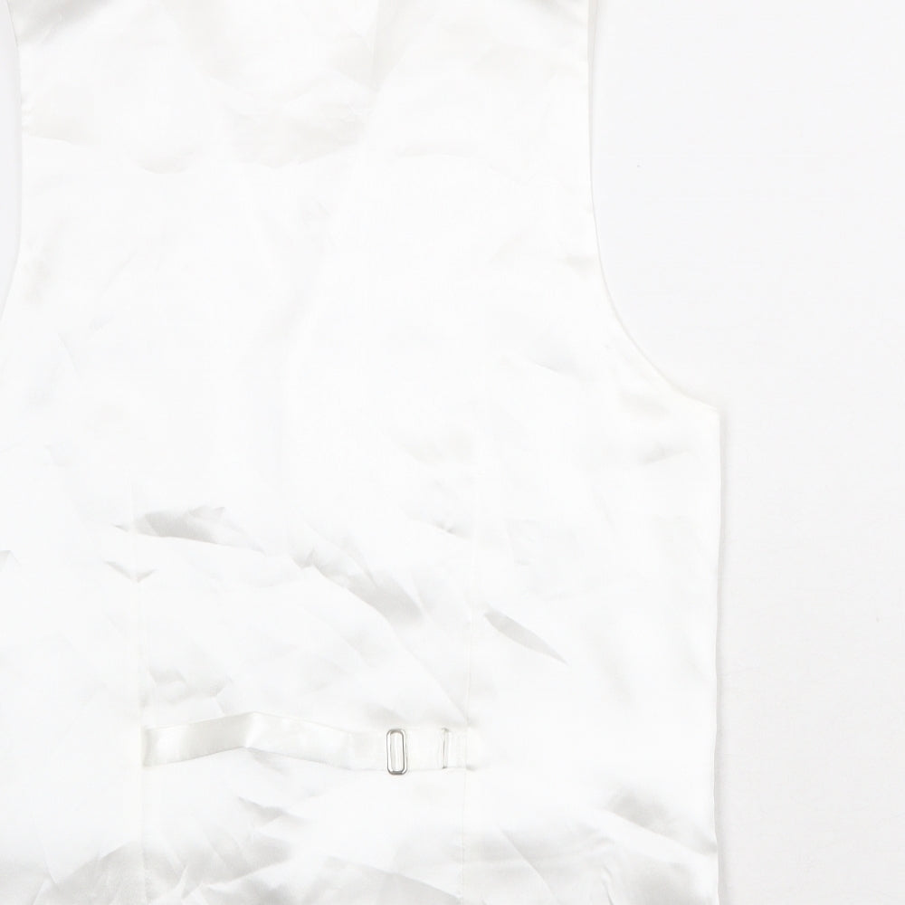 Mens UK Size 38 BHS Regular White Suit Jacket