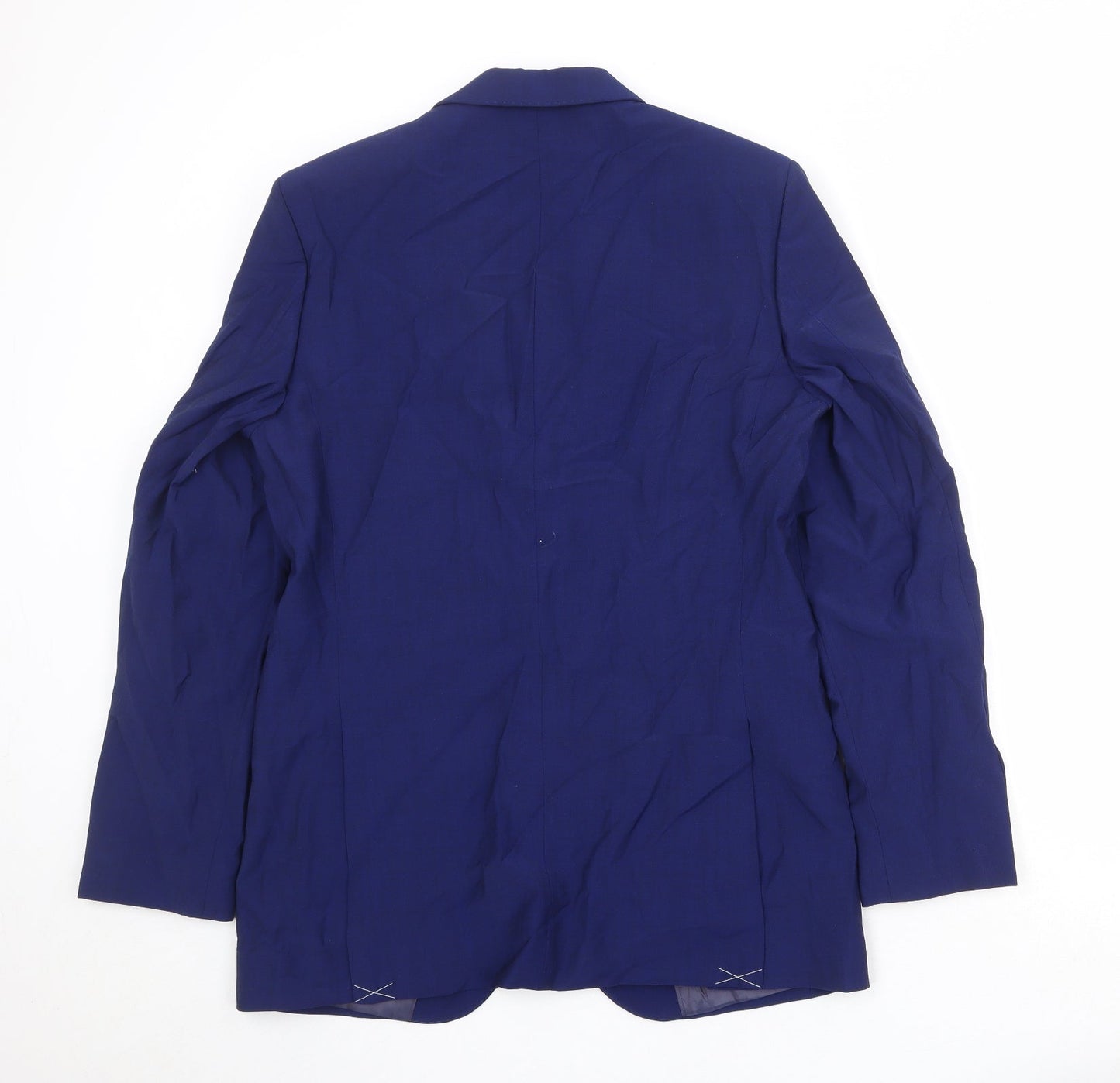 Mens UK Size 40 Marks and Spencer Regular Blue Suit Jacket