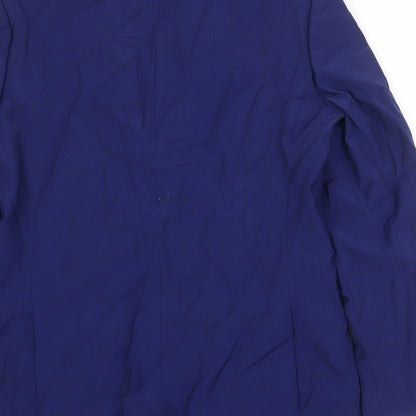 Mens UK Size 40 Marks and Spencer Regular Blue Suit Jacket