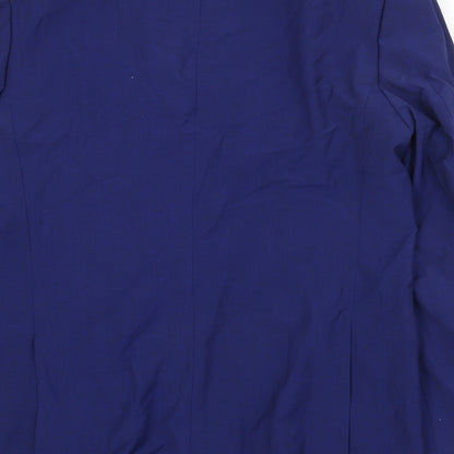 Mens UK Size 40 Marks and Spencer Regular Blue Suit Jacket