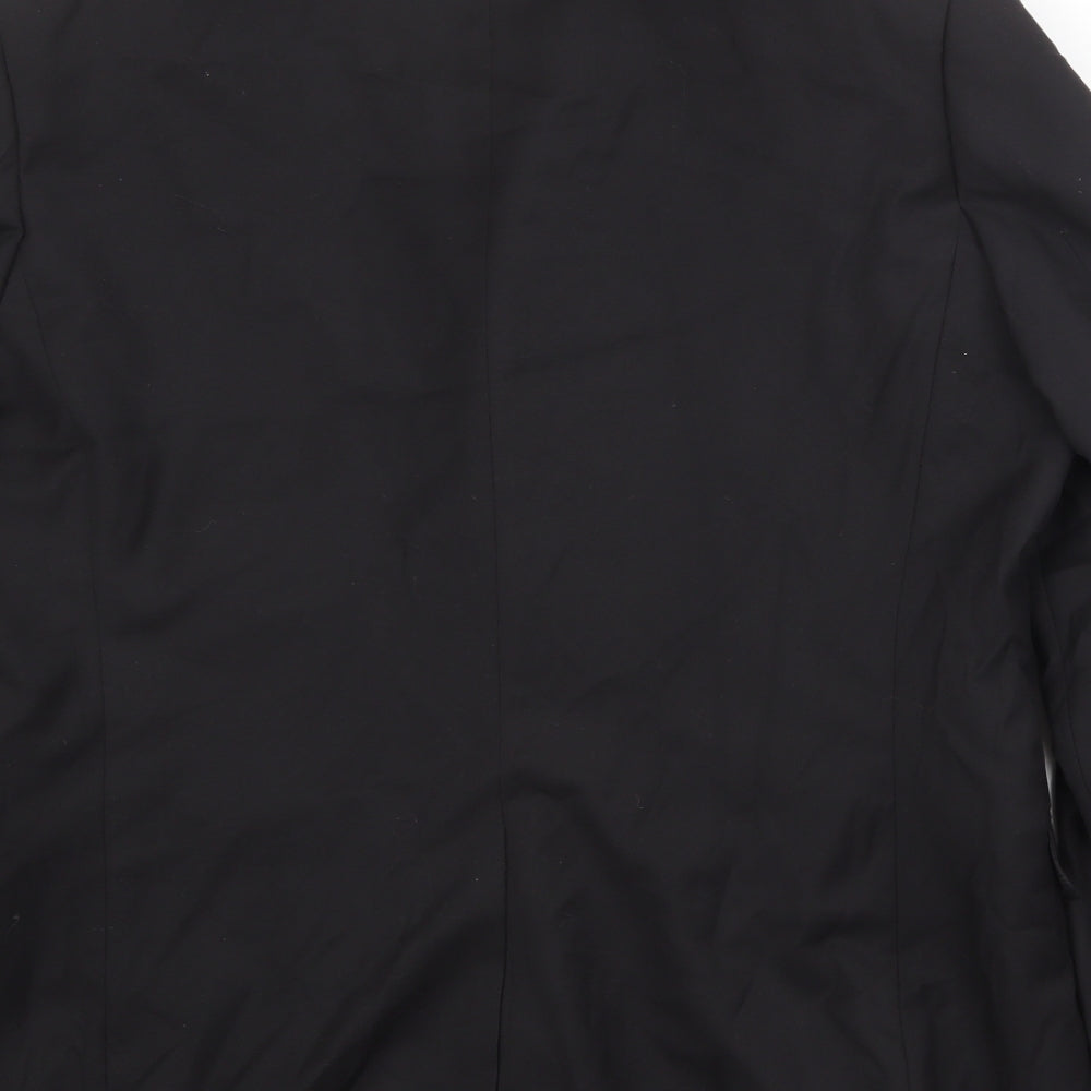Mens UK Size 44 H&M Regular Black Suit Jacket