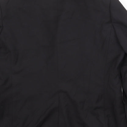 Mens UK Size 44 H&M Regular Black Suit Jacket