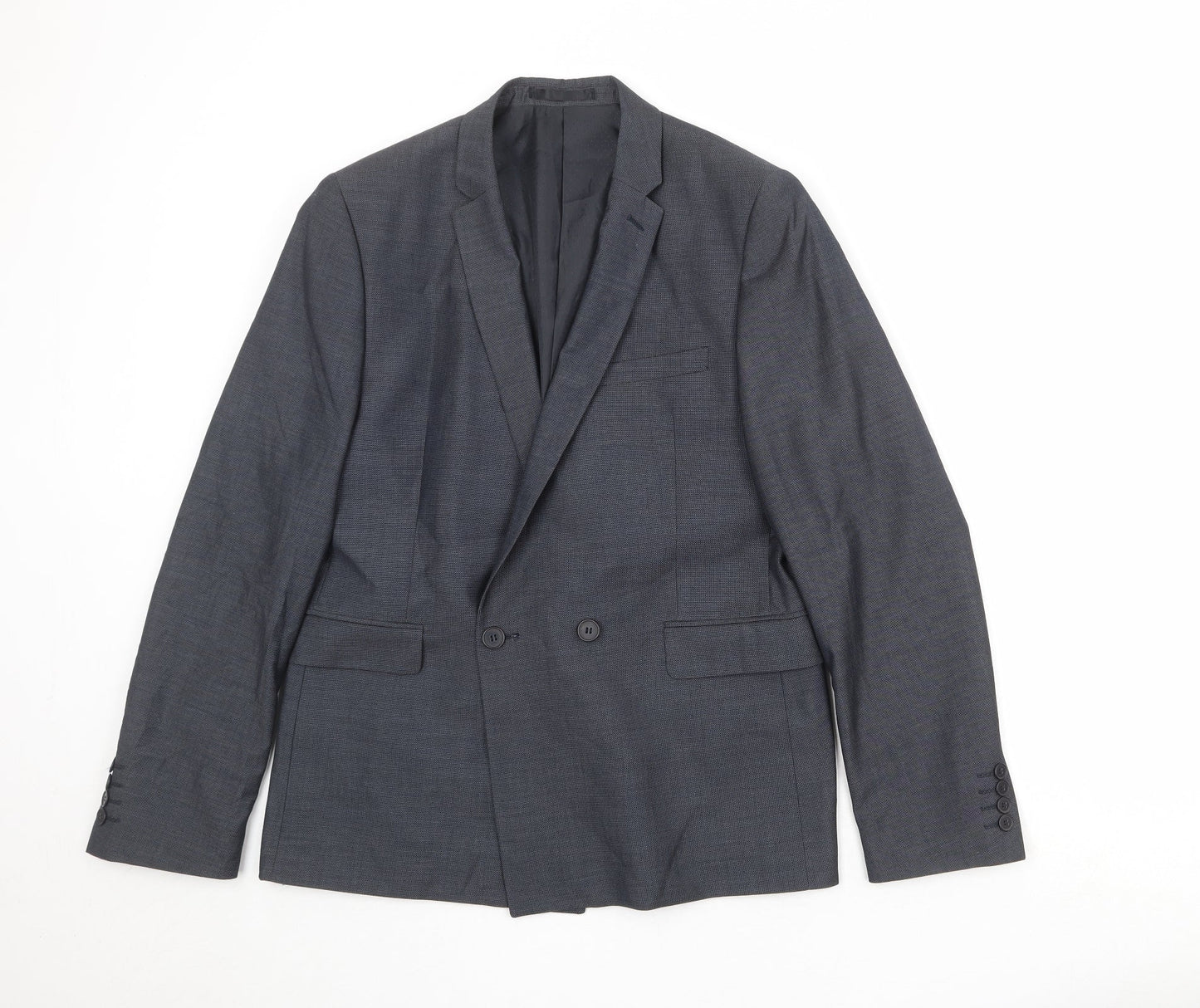 Mens UK Size 40 New Look Regular Grey Suit Jacket