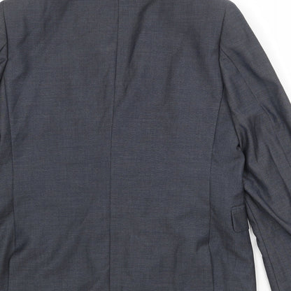 Mens UK Size 40 New Look Regular Grey Suit Jacket