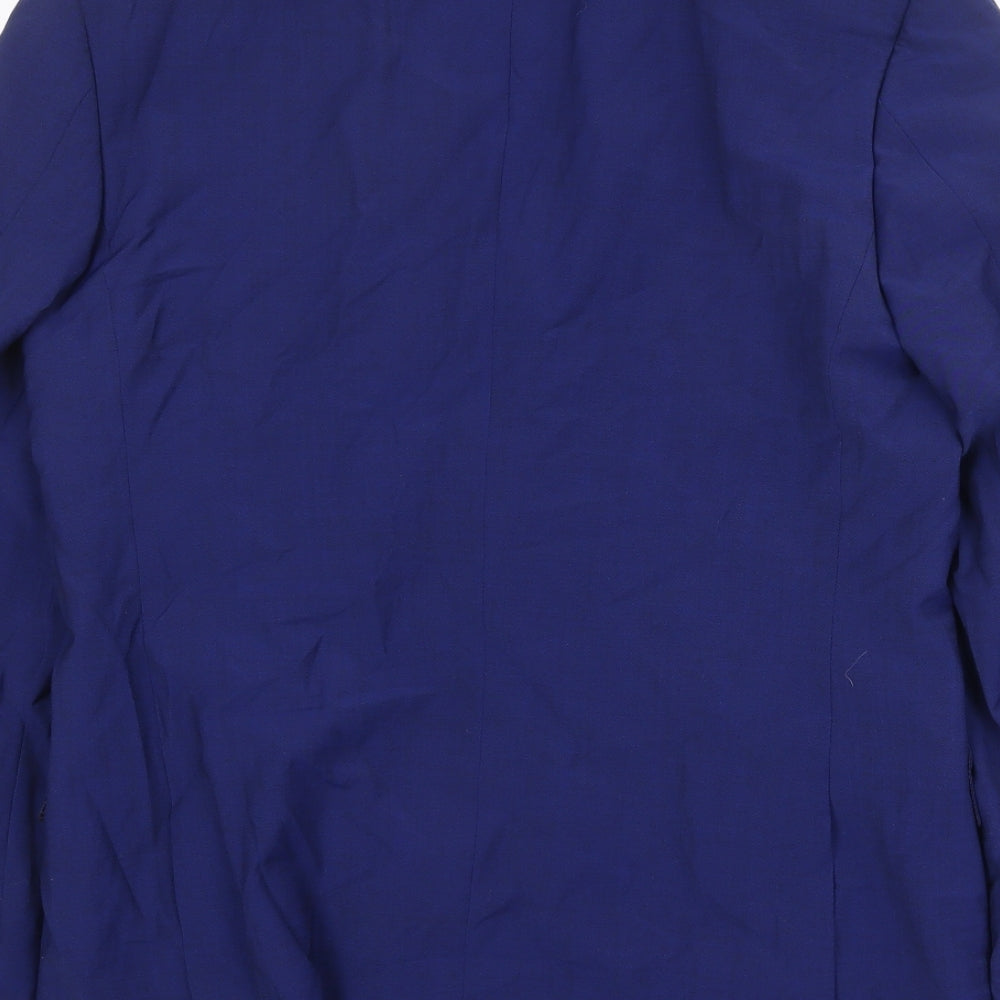 Mens UK Size 38 Marks and Spencer Regular Blue Suit Jacket