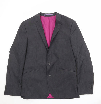 Mens UK Size 40 Marks and Spencer Regular Grey Suit Jacket