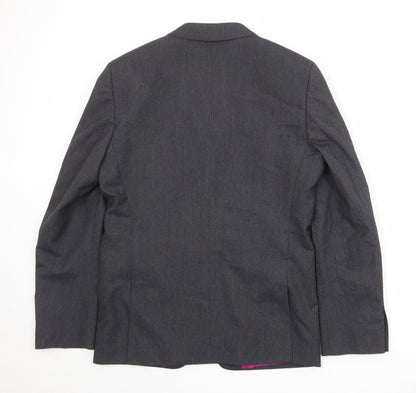 Mens UK Size 40 Marks and Spencer Regular Grey Suit Jacket