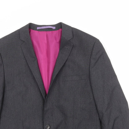 Mens UK Size 40 Marks and Spencer Regular Grey Suit Jacket