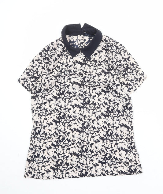 Womens UK Size 8 French Connection White Basic T-Shirt