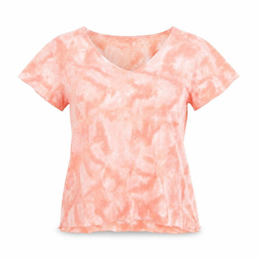 Womens UK Size M Saloos Pink Basic T-Shirt
