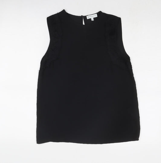 Womens UK Size 10 Warehouse Black Basic Tank